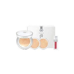 The History of Whoo Gongjinhyang: Seol Radiant White Moisture Cushion Foundation No 21 (13g x 2 Refill) Special Set 4 Items